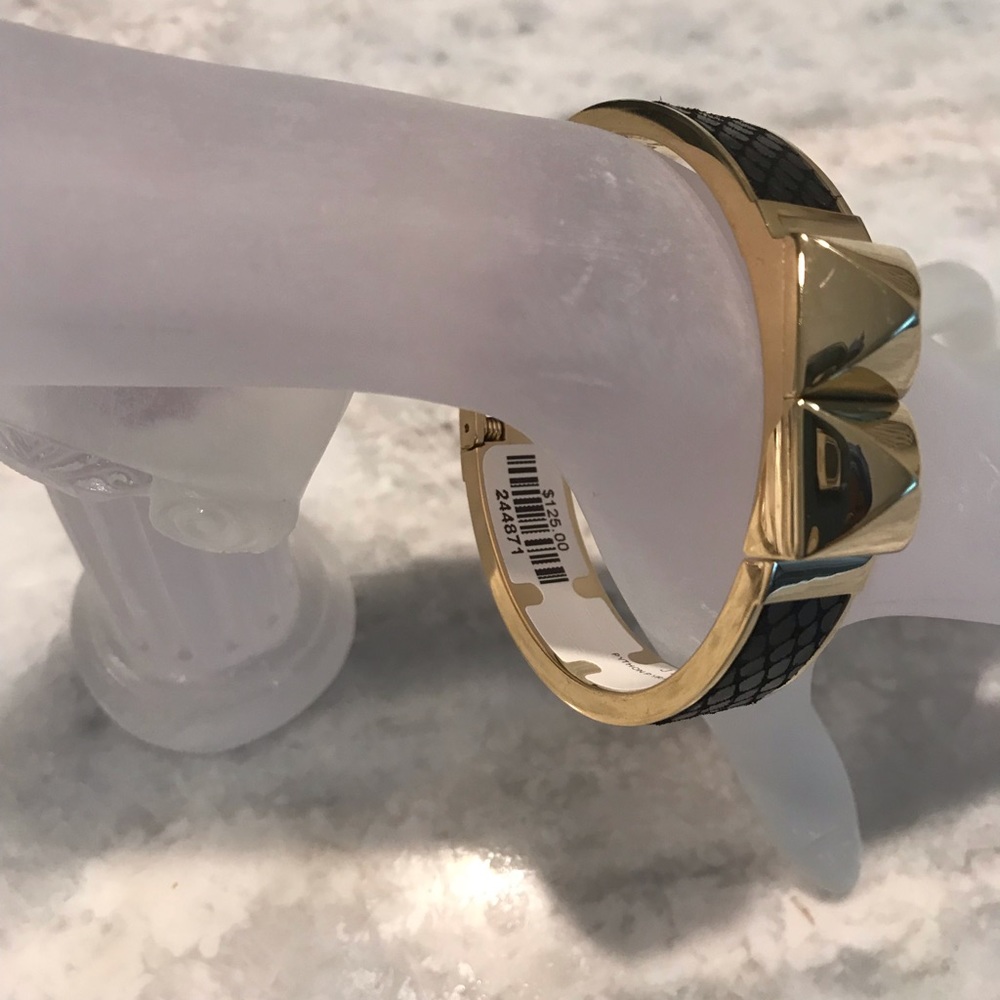 Micheal Kors Python Pyramid Bangle - Picture 4 of 5